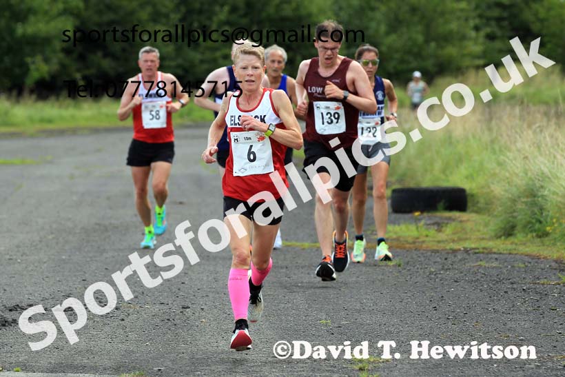 2023 Tynedale 'Jelly Tea' 10 Mile Road Race,  Ouston Airfield, Albermarle Barracks,  Northumberland.  Photo: David T. Hewitson/Sports for All Pics